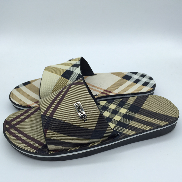Factory hot sale mens slipper sandals casual shoes （CL1688...