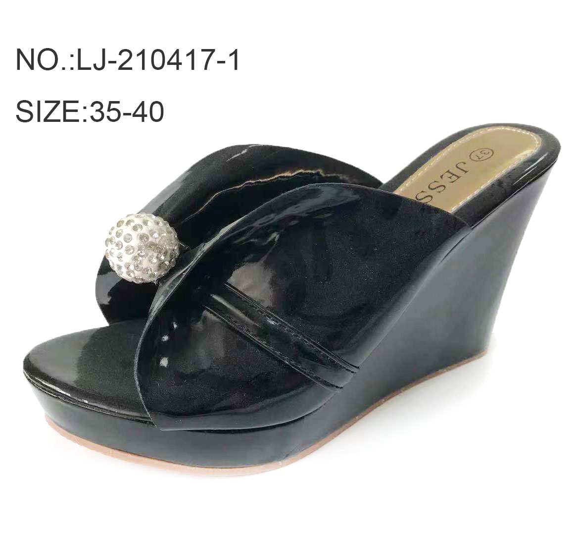 New Design PU upper TPR Bottom Platform slipper Wedge Sandals...