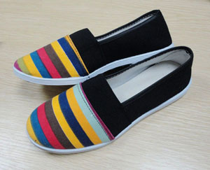 Inexpensive Lady canvas  flat shoes,leisure shoes ,injection...