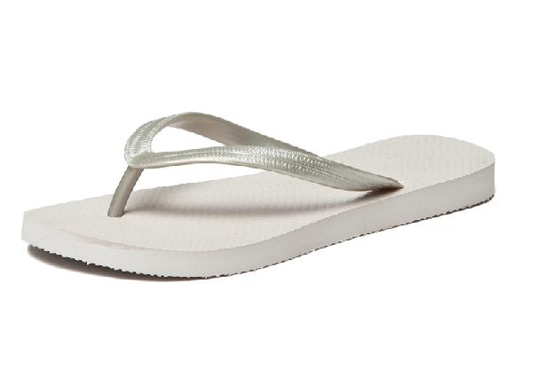 Silver colour Summer beach slipper

