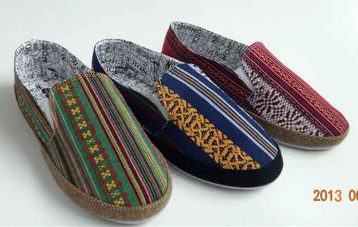  Sell Man Slip-on Elastic  ramie sole shoes , casual shoes,
...