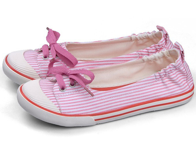 Women leisure canvas shoes / slip on / Shallow canvas sheos ...
