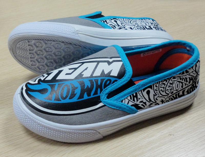 Disney Hotwheel Slip-on Elastic Kids Canvas Shoes

