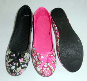 newest lady flower bowknot comfort canvas Shoes
