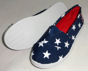 newest student star pure color canvas Shoes