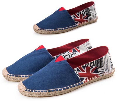 Classic Unisex Slip-on Casual Shoes Espadrille