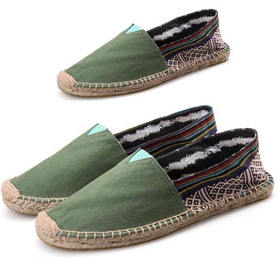 Classic Unisex Slip-on Casual Shoes Espadrille
