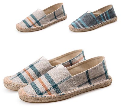  Classic Unisex Slip-on Casual Shoes Espadrille
