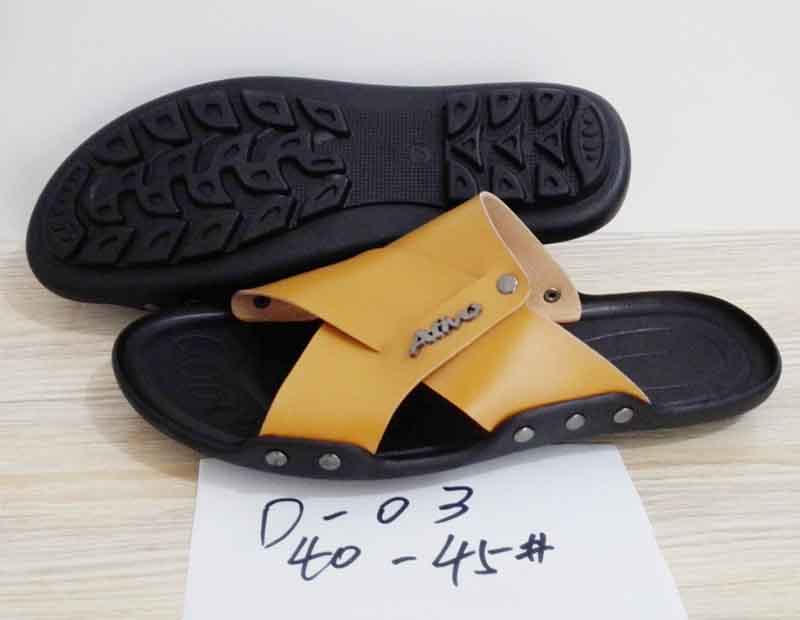 latest men sandals with pu sole 


