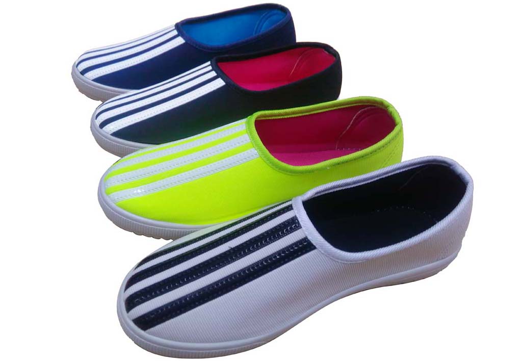 New Style Fashion Women Slip on Flat Canvas Shoes Casual Shoes