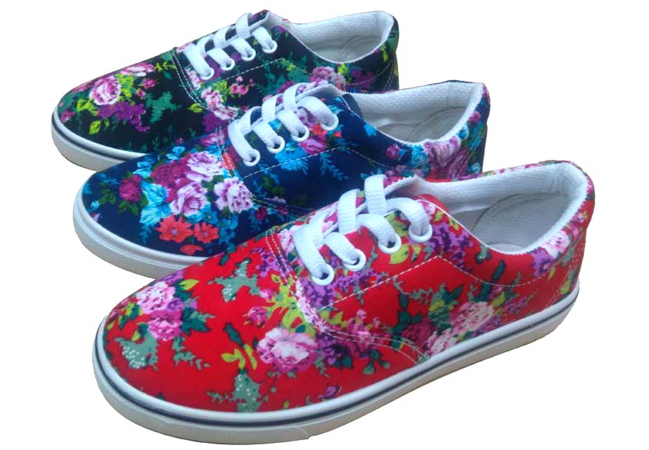 New Style Fashion Women Slip on Canvas Shoes 
