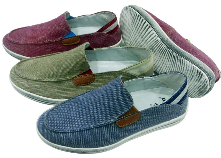 New style fashion men's slip-on canvas shoes casual shoes