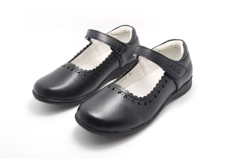 New style fashion good quality  leather girl shoes school shoes