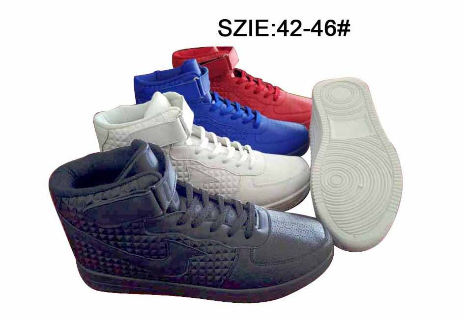New style fashion Low price men's Mid -Cut  injection skate shoes