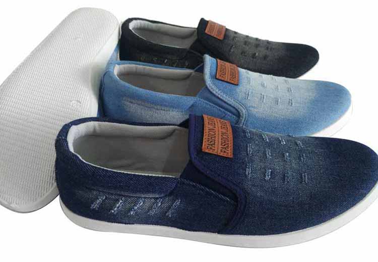 New style Fashion Low price men's slip on casual shoes jean shoes