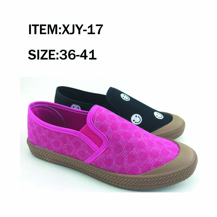 New style fashion canvas women shoes 1、ITEM NO: XJY17-17 2...