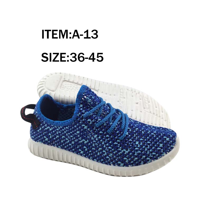 New style fashion breathable anerker fly woven sport shoes 1...