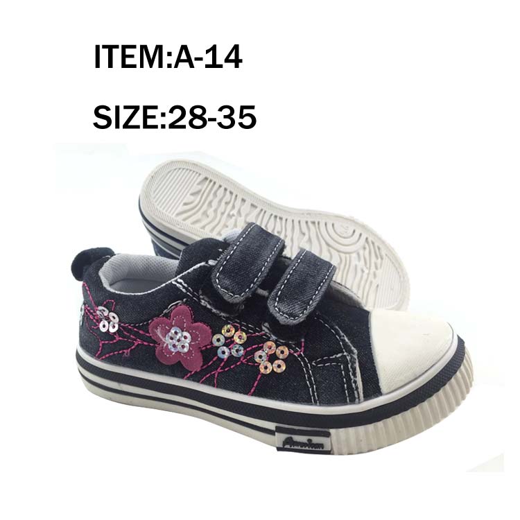 New style fashion comfortable  canvas children shoes