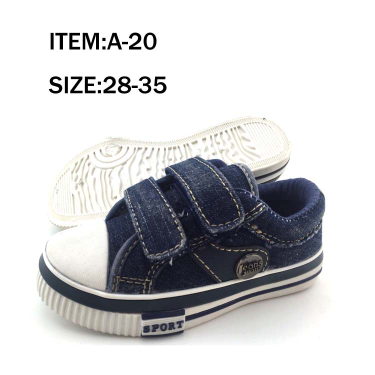 New style fashion comfortable  lace up  canvas children shoes...