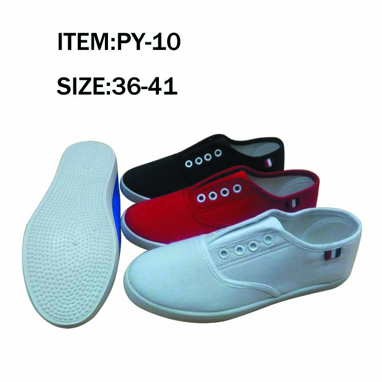 New style fashion comfortable slip-on canvas women shoes
