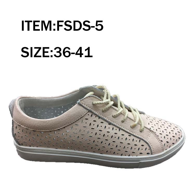 New style fashion comfortable breathable  leather women shoes