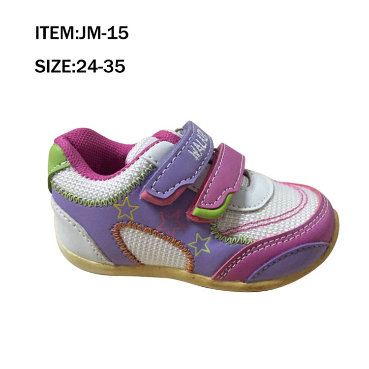 New style fashion comfortable magic tape children sport shoes