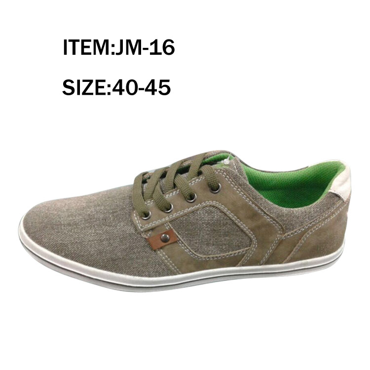 New style fashion comfortable lace up canvas men shoes