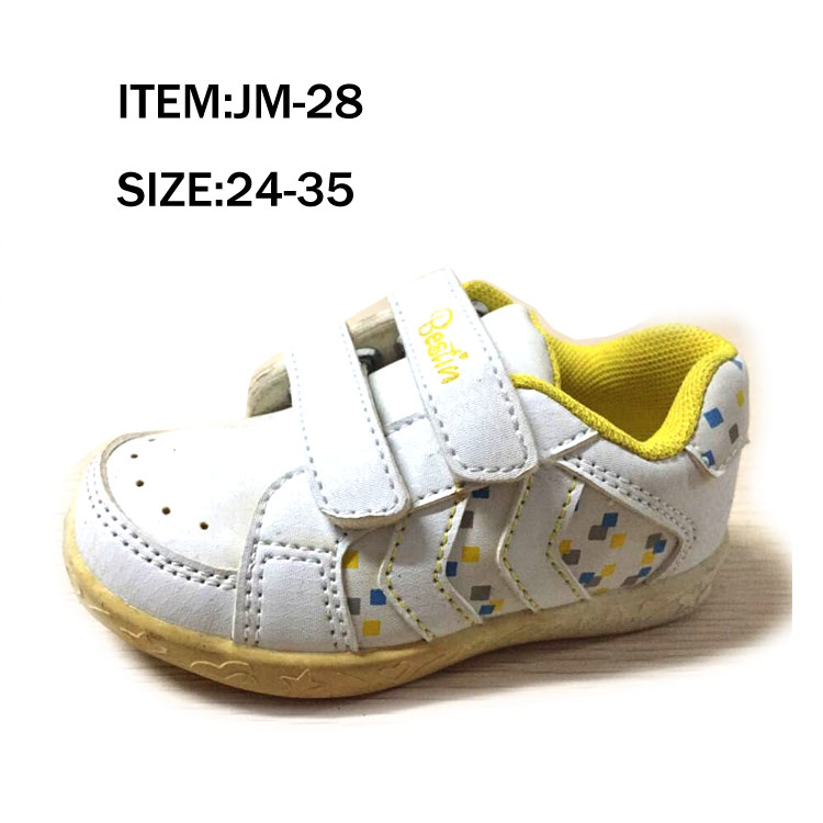 New style fashion comfortable magic tape children sport shoes