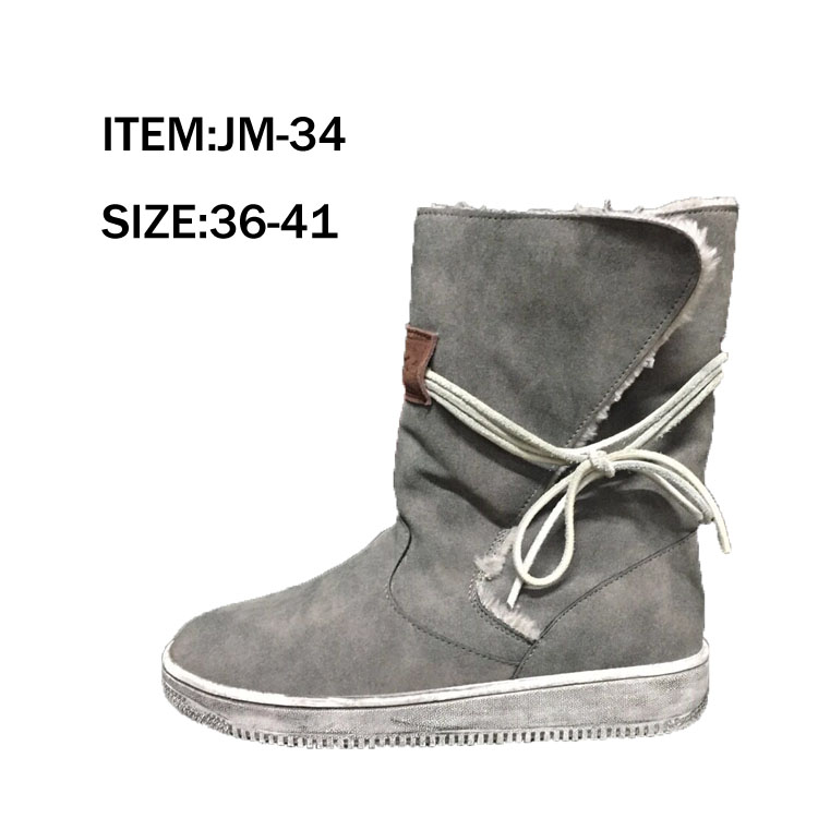 New style fashion comfortable keep warm women snow boots
