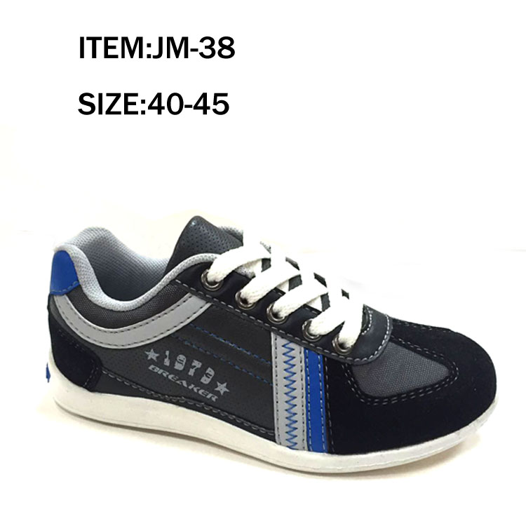 New style fashion comfortable lace up men sport shoes