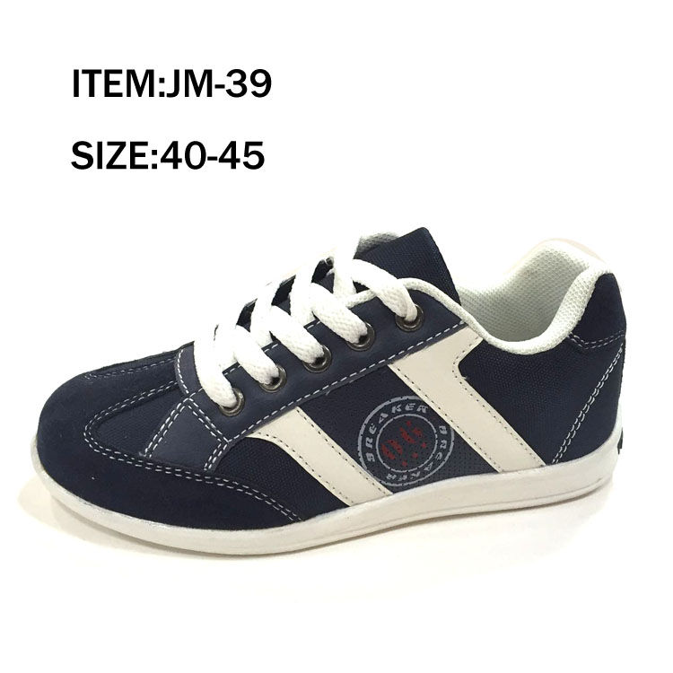 New style fashion comfortable lace up men sport shoes
