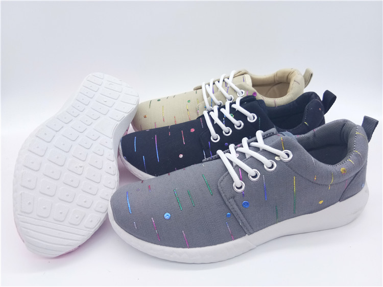 Fashion  injection women canvas shoes running shoes(FZL7828-9...