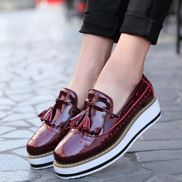 Fashion women dress  shoes loafer shoes(FTS1010-24)
