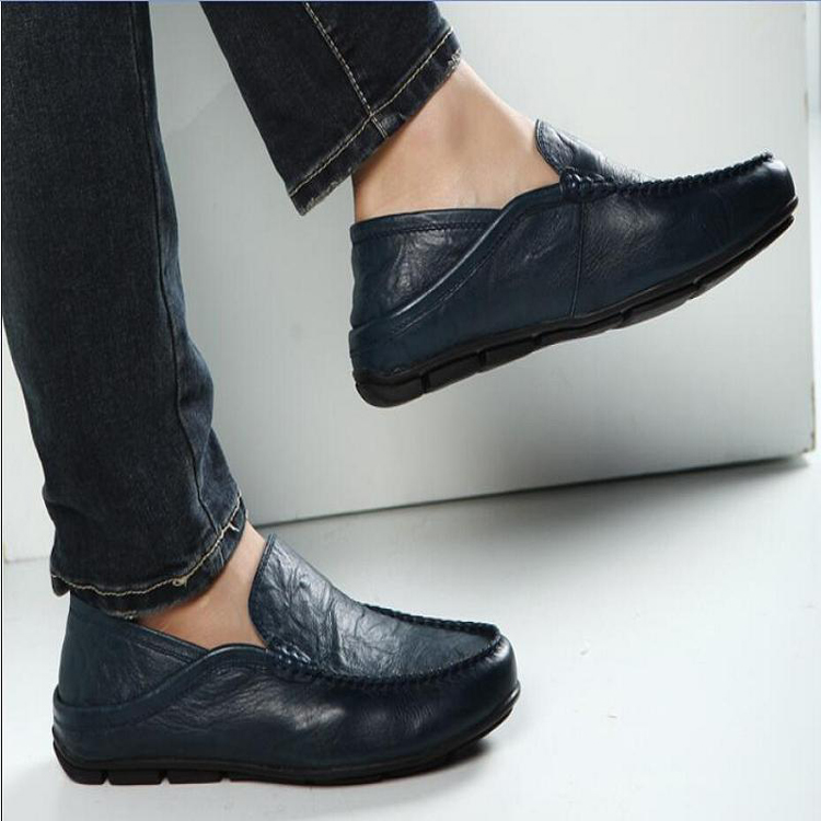 High quality of men casual leather  shoes slip-on shoes(FTS1010...
