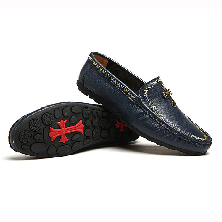  Fashion men leather shoes doug shoes(FTS1011-17)