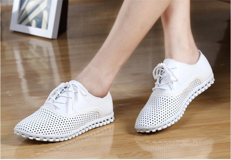 Breath  women  leather shoes plat shoes sport shoes (FTS1012...