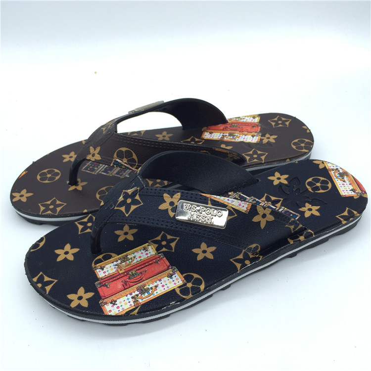 2018 Factory direct sale mens flip-flops sandals casual shoes...