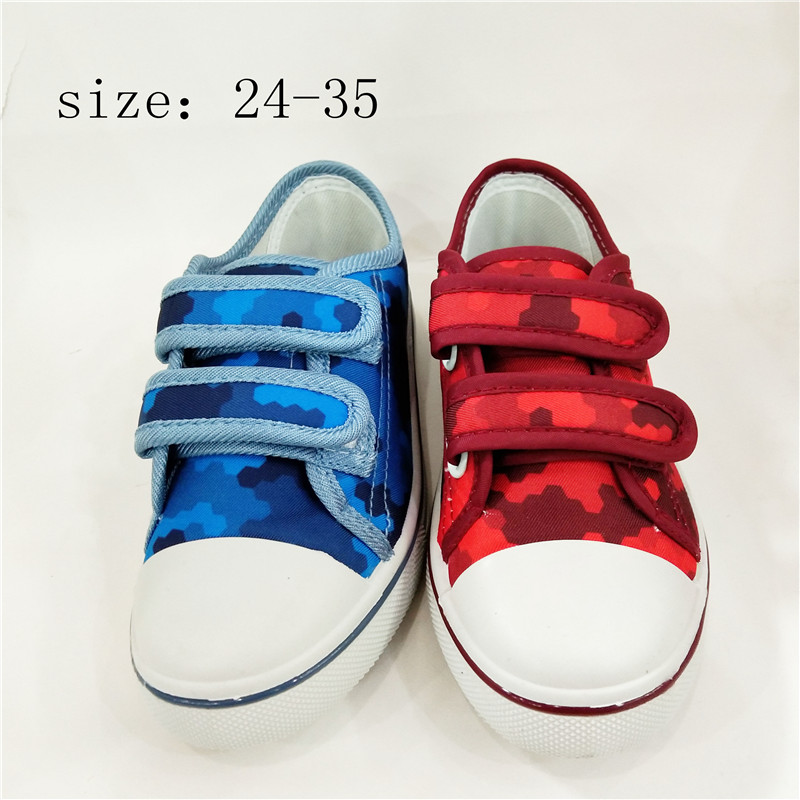 Latest design children casual shoes canvas shoes (HH19517-13...