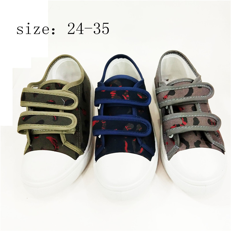 Latest design children casual shoes canvas shoes (HH19517-16...