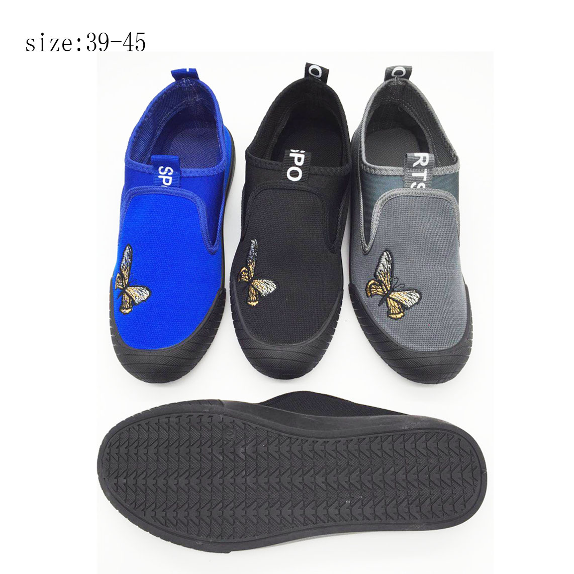 New design men casual shoes canvas shoes footwear (ZL19517-6...