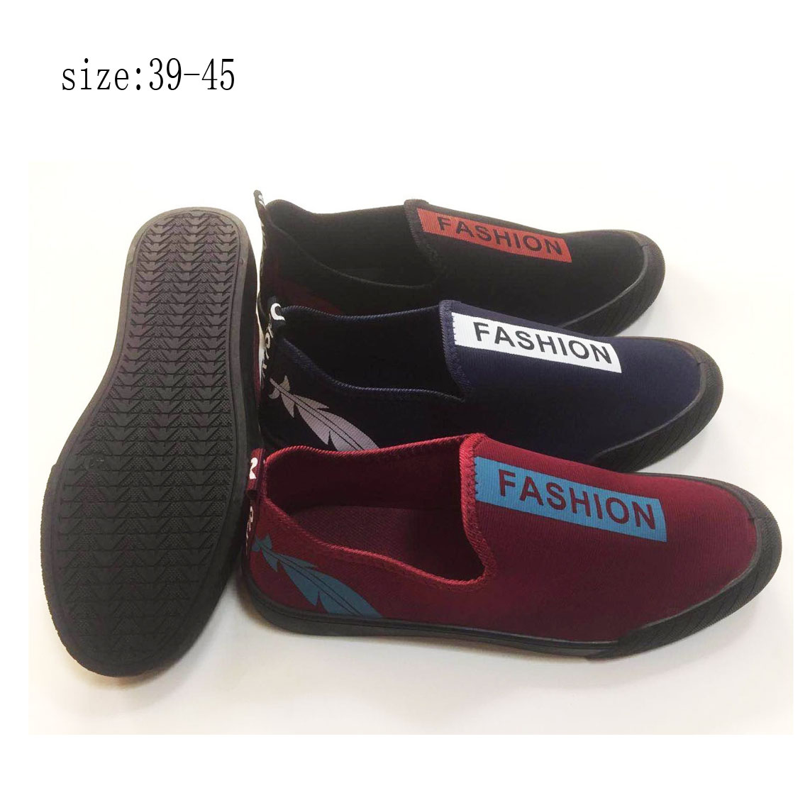New design men casual shoes canvas shoes footwear (ZL19517-14...