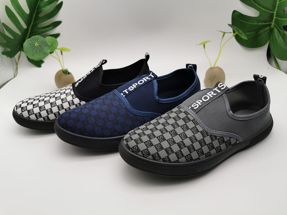 New design men casual shoes canvas shoes footwear (ZL20813-2...