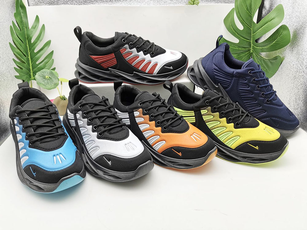Hot Sale men fashion casual sport running shoes with Customi...