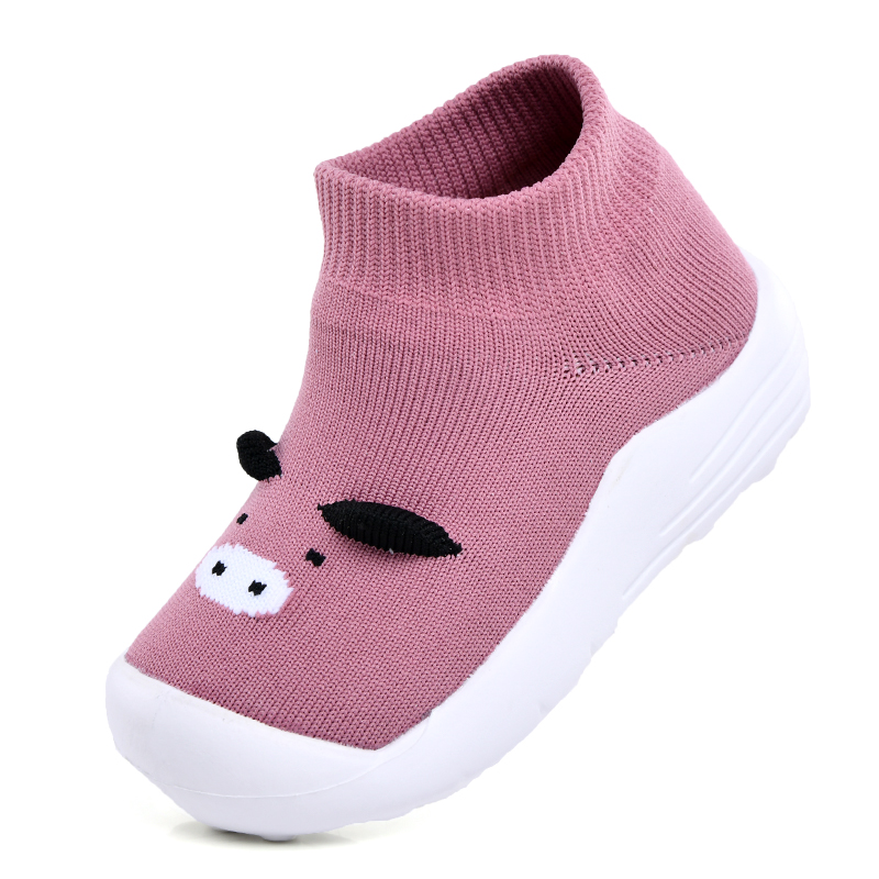 Comfortable soft baby and children breathable fly knit shoes...