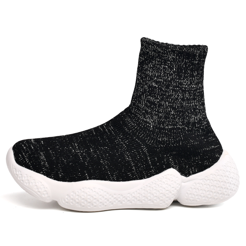 Comfortable soft baby and children breathable fly knit shoes...