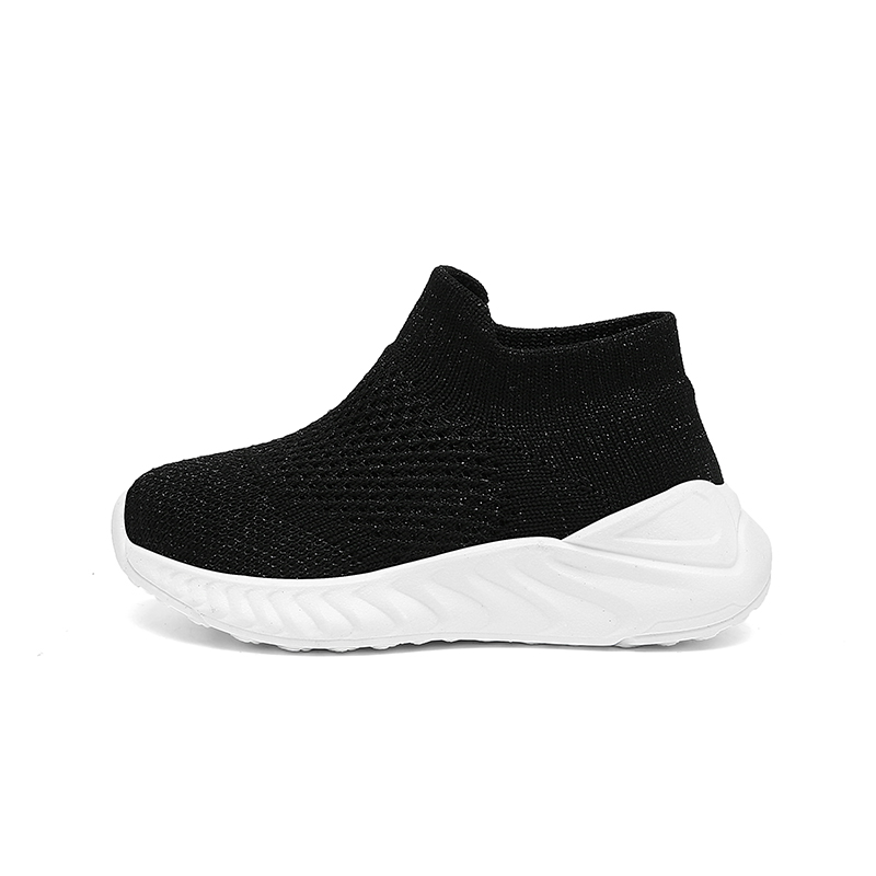 Comfortable soft baby and children breathable fly knit shoes...