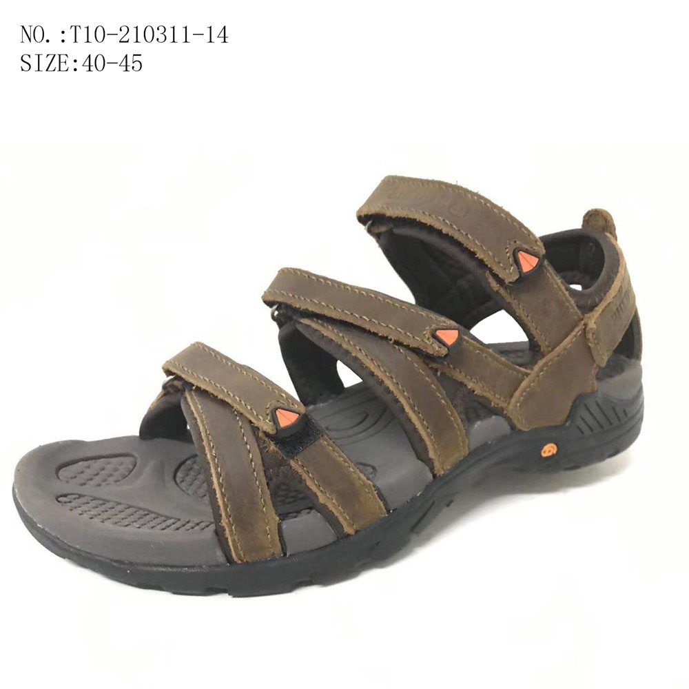 New design custommen leather sandals outdoorbeach sandals 1....