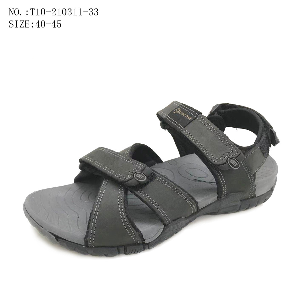 Latest styleMen Outdoorslides Leather Sandals beach sandals 1...