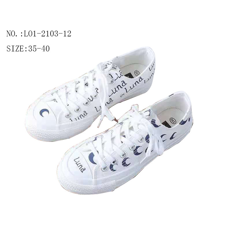 Factory price womenfashionvulcanized casual canvas shoes 1. ITEM...