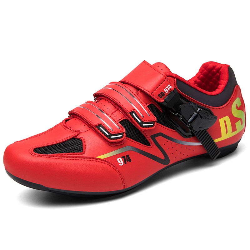 New Road Bicycle Shoe Unisex MTB Lock Cycling Racing Shoes Road...
